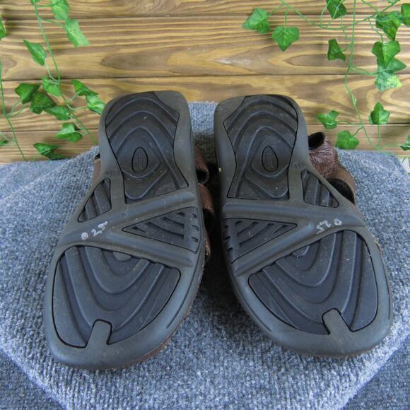 Backroads Men's Fisherman Brown Leather Size 11 Medium Gently Used 2025 - Picture 6 of 6